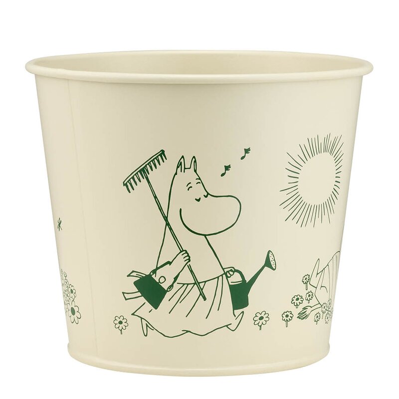 I Hagen blomsterpotte 14x14 cm offwhite