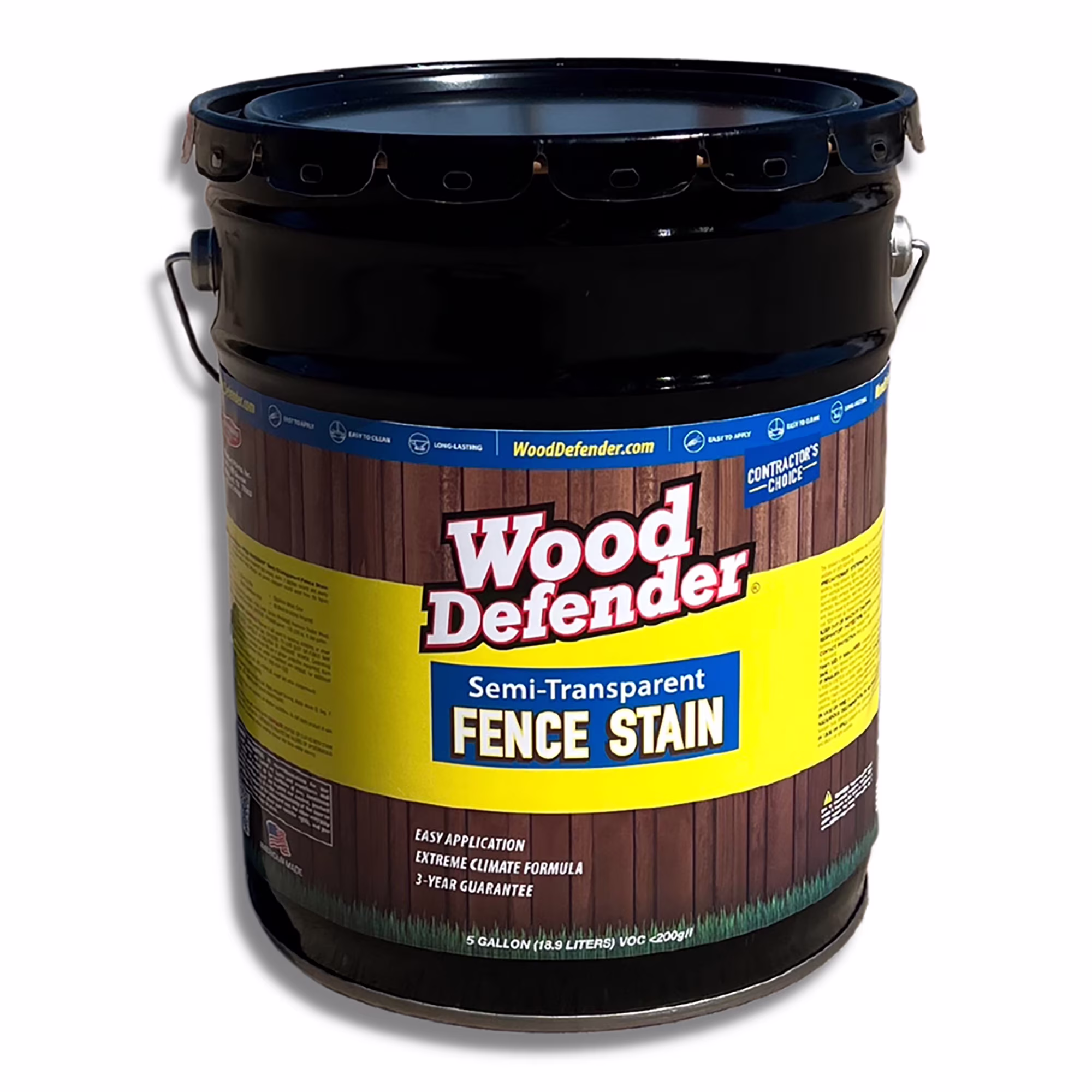 Wood Defender Semi - Transparent Fence Stain WRANGLER 5 - Gallon