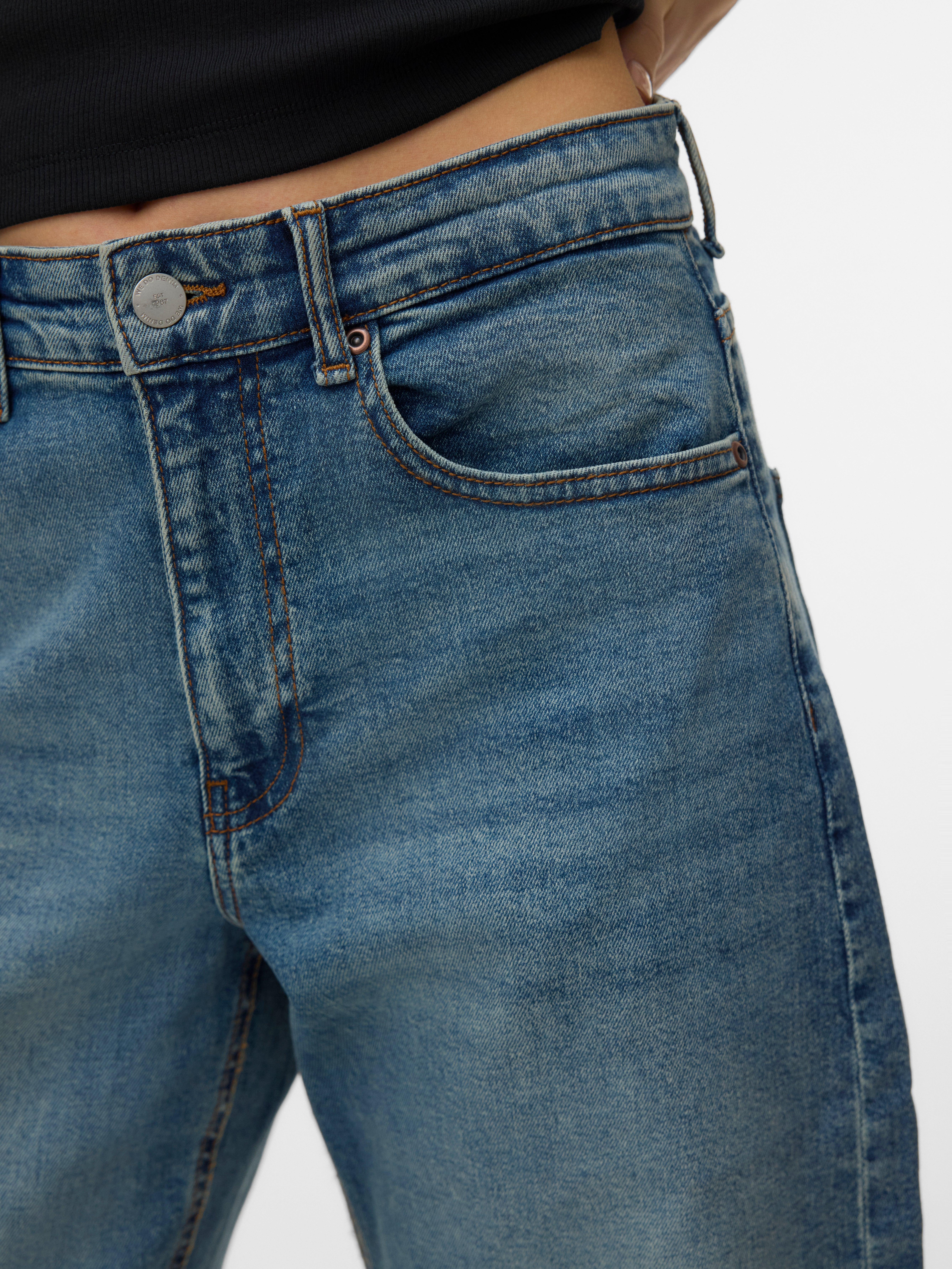 VERO MODA® VMJUNO Mid rise Barrel Fit Jeans