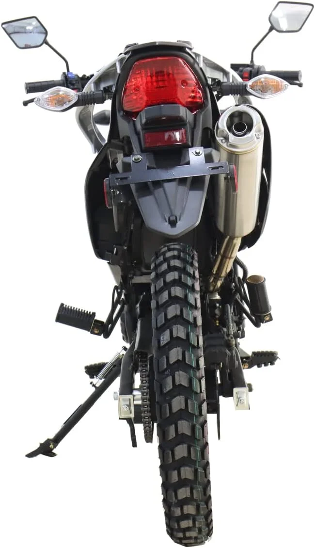 Brand New Hawk Dlx 250cc Dirt Bike, 5 Manual Transmission Electric/Kick Start, 21"/18" Wheels(Green) Image 10