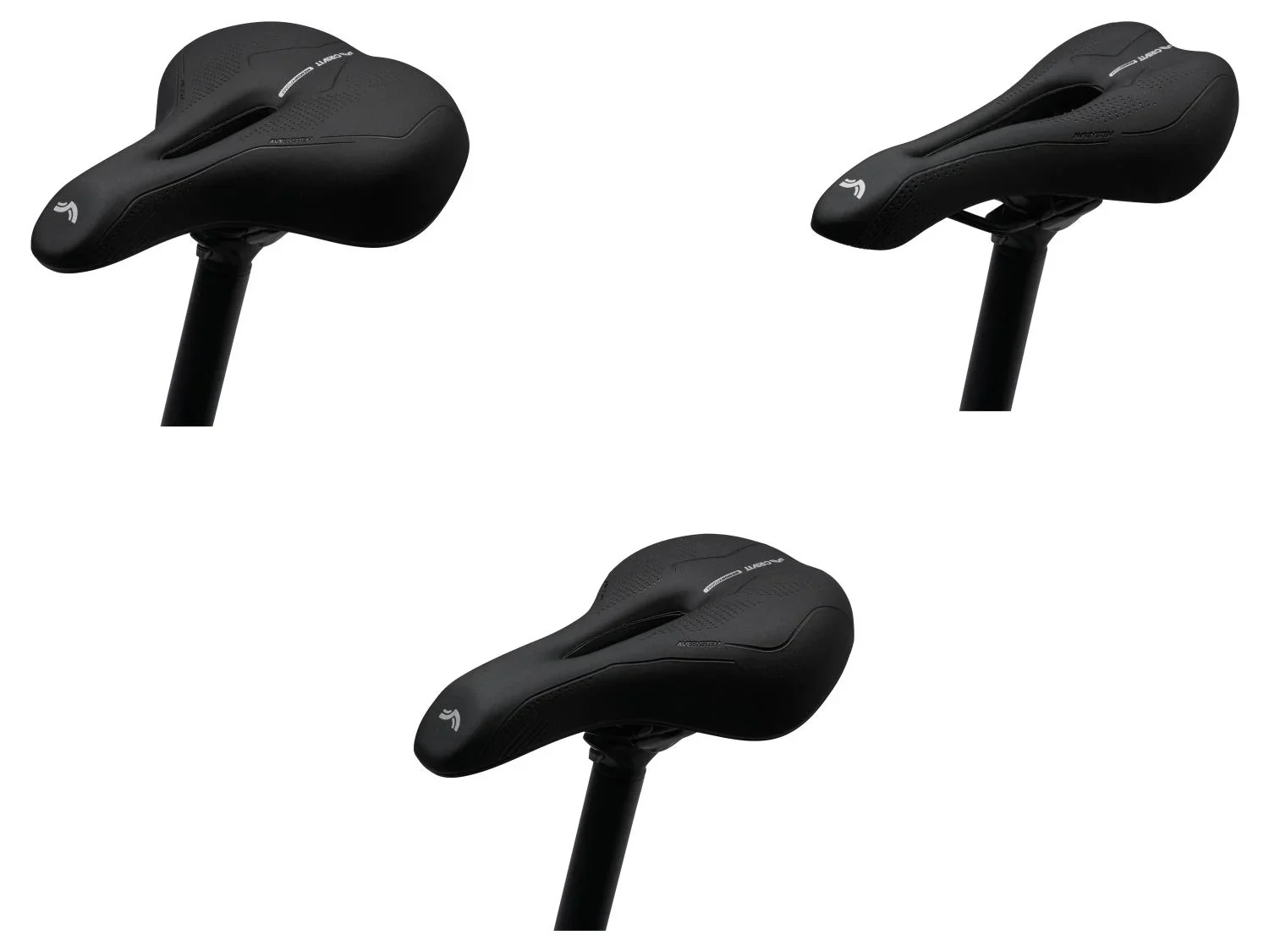CRIVIT Selle de vlo de ville  mmoire de forme