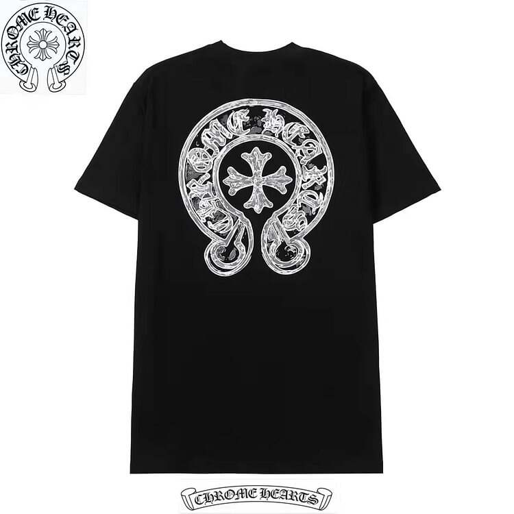 【CHROME HEARTS】（クロムハーツ）男女兼用、ご好評に付き再入荷！半袖Tシャツ