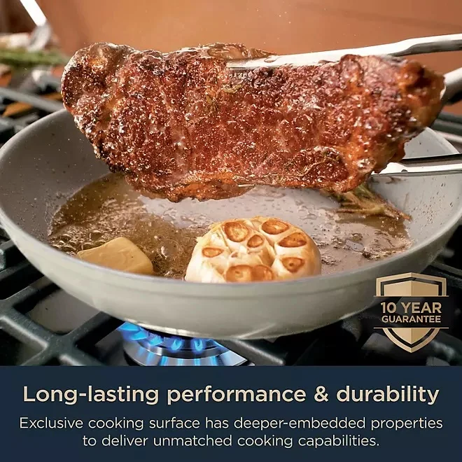 Ninja CW39012AST Neverstick Ceramic Pro 12 - Piece Cookware Set