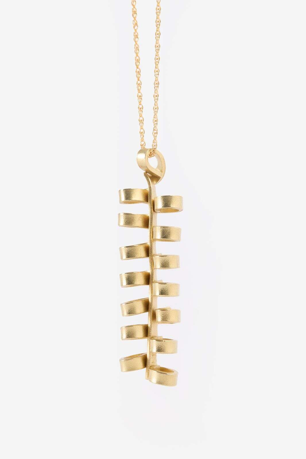 Gouden ketting met krul Sissy-Boy X TWEEK-EEK