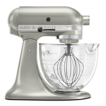 Robot pâtissier KitchenAid Artisan Design Series à 10 vitesses et 5 pintes.