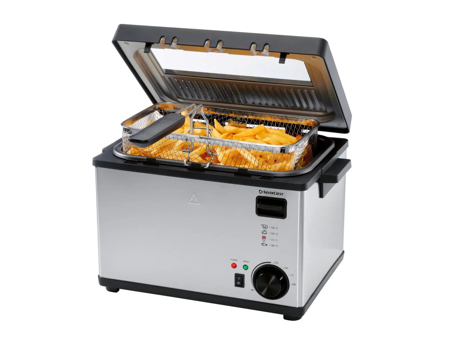 SILVERCREST Friteuse en acier inoxydable