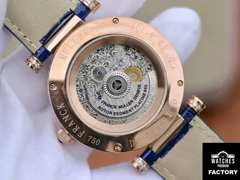 Franck Muller Double Mystery D 3R CD 42 Rose Gold Diamond Dial