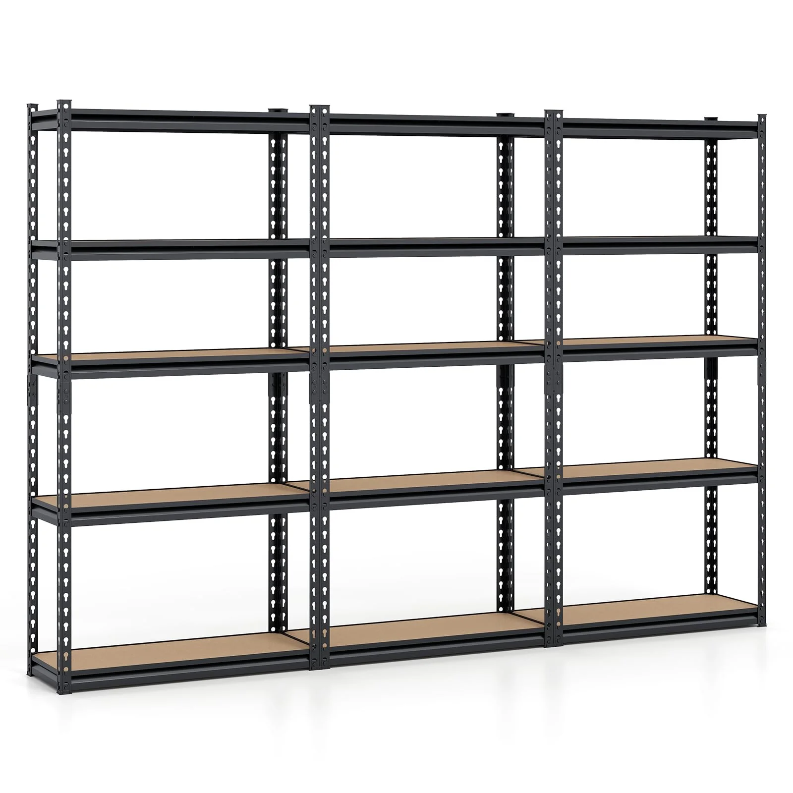 Tangkula 5-Tier Heavy Duty Garage Shelving Units w/Adjustable Utility Rack (30
