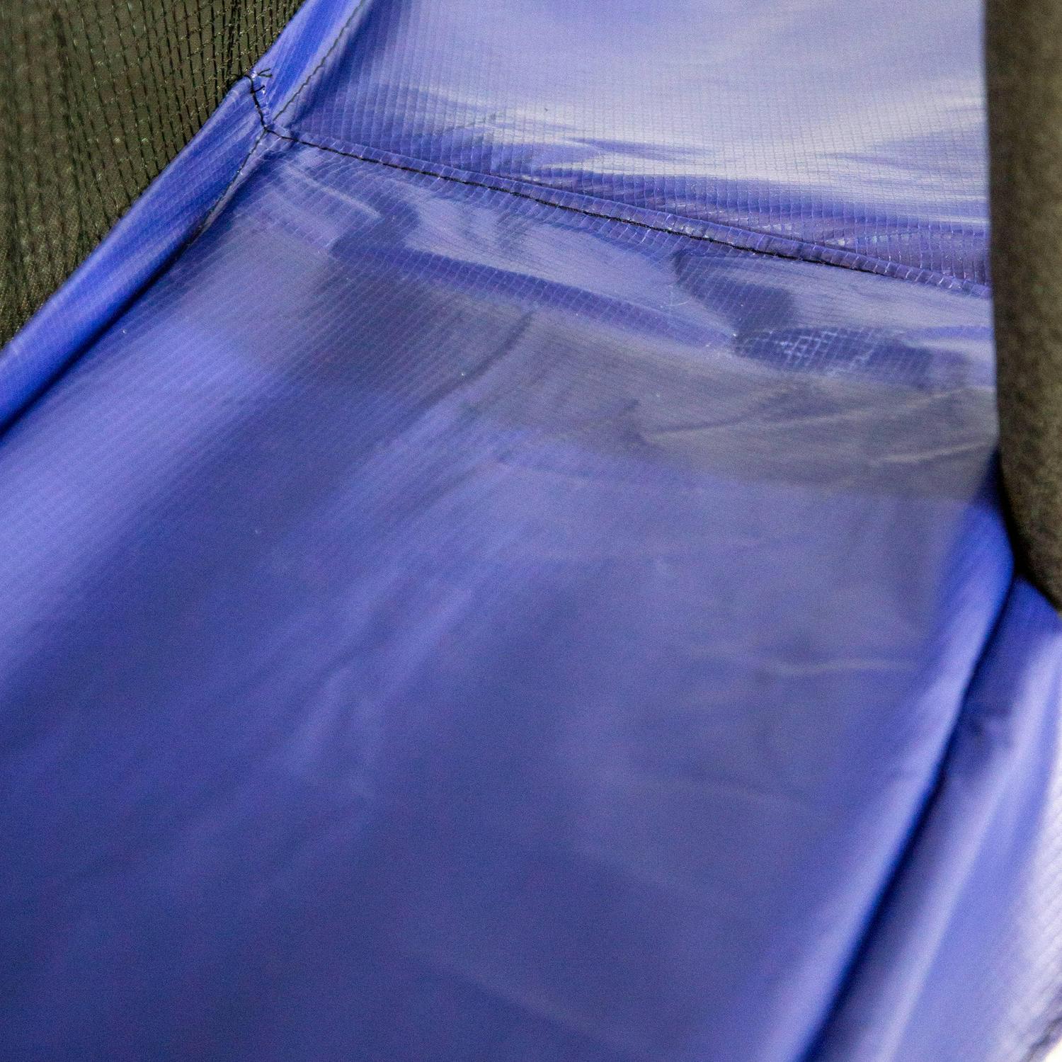 15#8242; Trampoline. with Enclosure. Bright Blue - Image 8