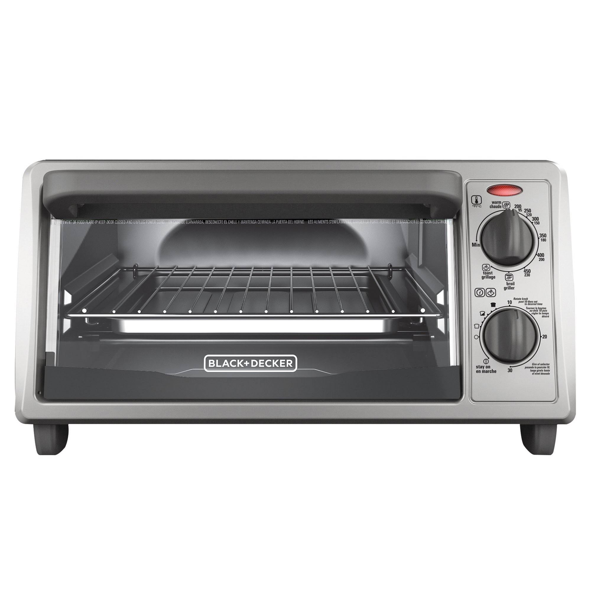 Black & Decker TO1322SBD 4-Slice Toaster Oven