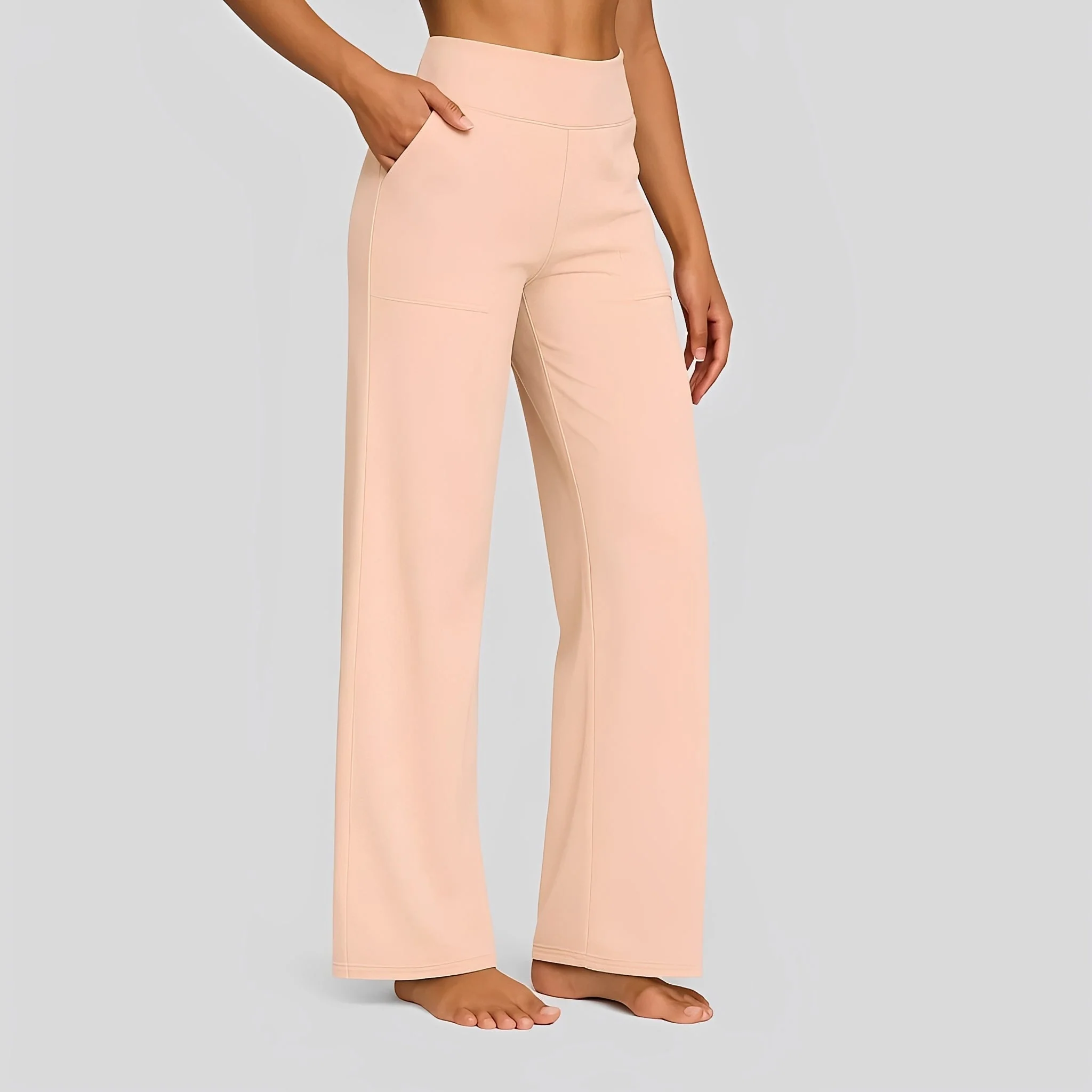 Roxanne - Pantalon Stretch Taille Haute