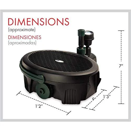 Pennington Aquagarden. Inpond 5 in 1 Pond & Water Pump