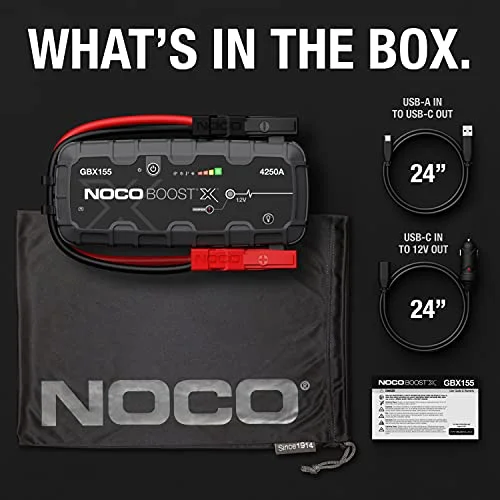 Boost X GBX155: 4250A 12V UltraSafe Portable Lithium Jump Starter - Image 3