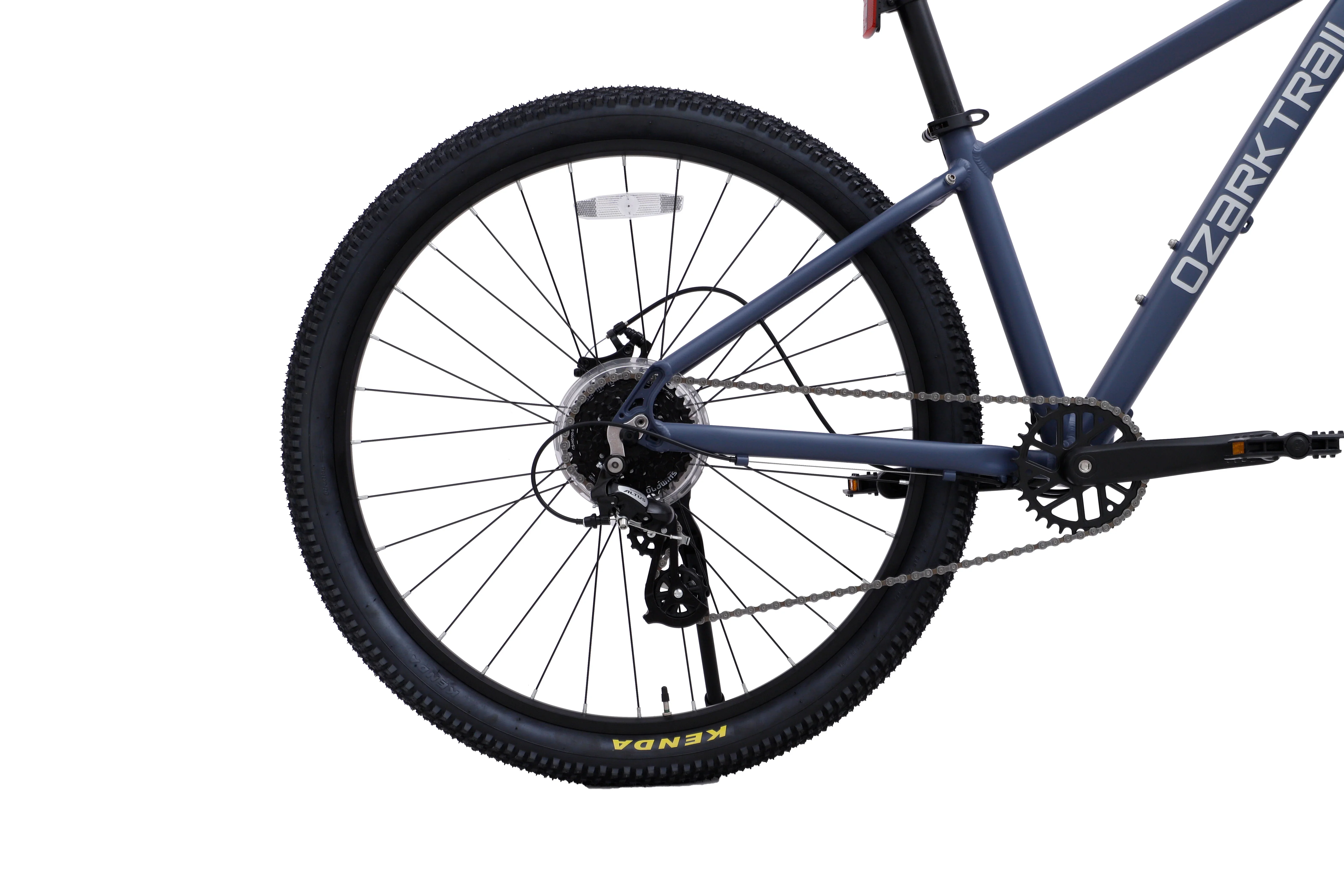 27.5 Ozark Trail M.2 Ridge Mountain Bike, Medium Frame, Fits Riders 5'3 - 5'8, Blue, Adult, Unisex