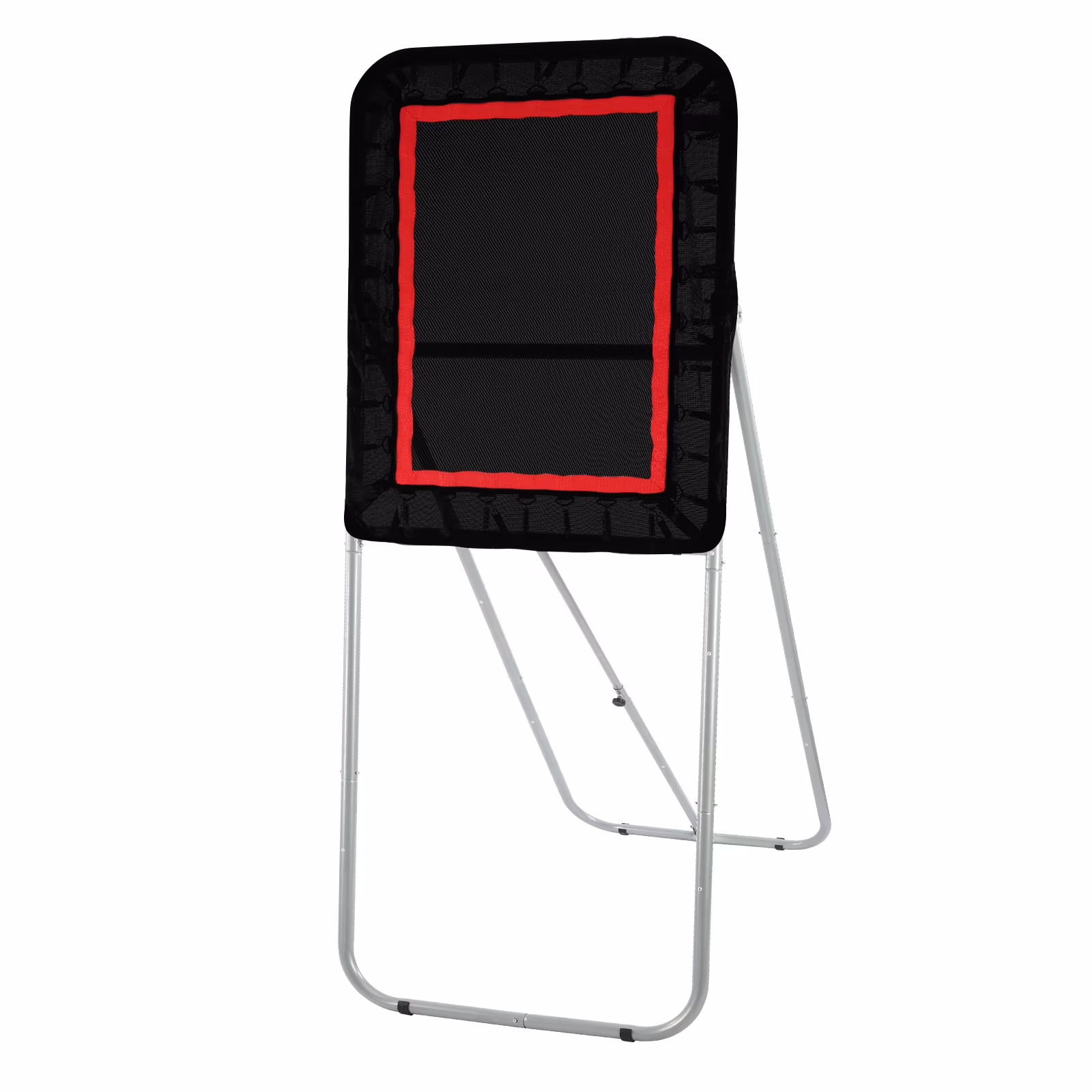 Folding Lacrosse Baseball Rebounder 3x4ft Volleyball Bounce Back Net Softball Bounce Pinchback Net Adjustable Angle Shooting Practice