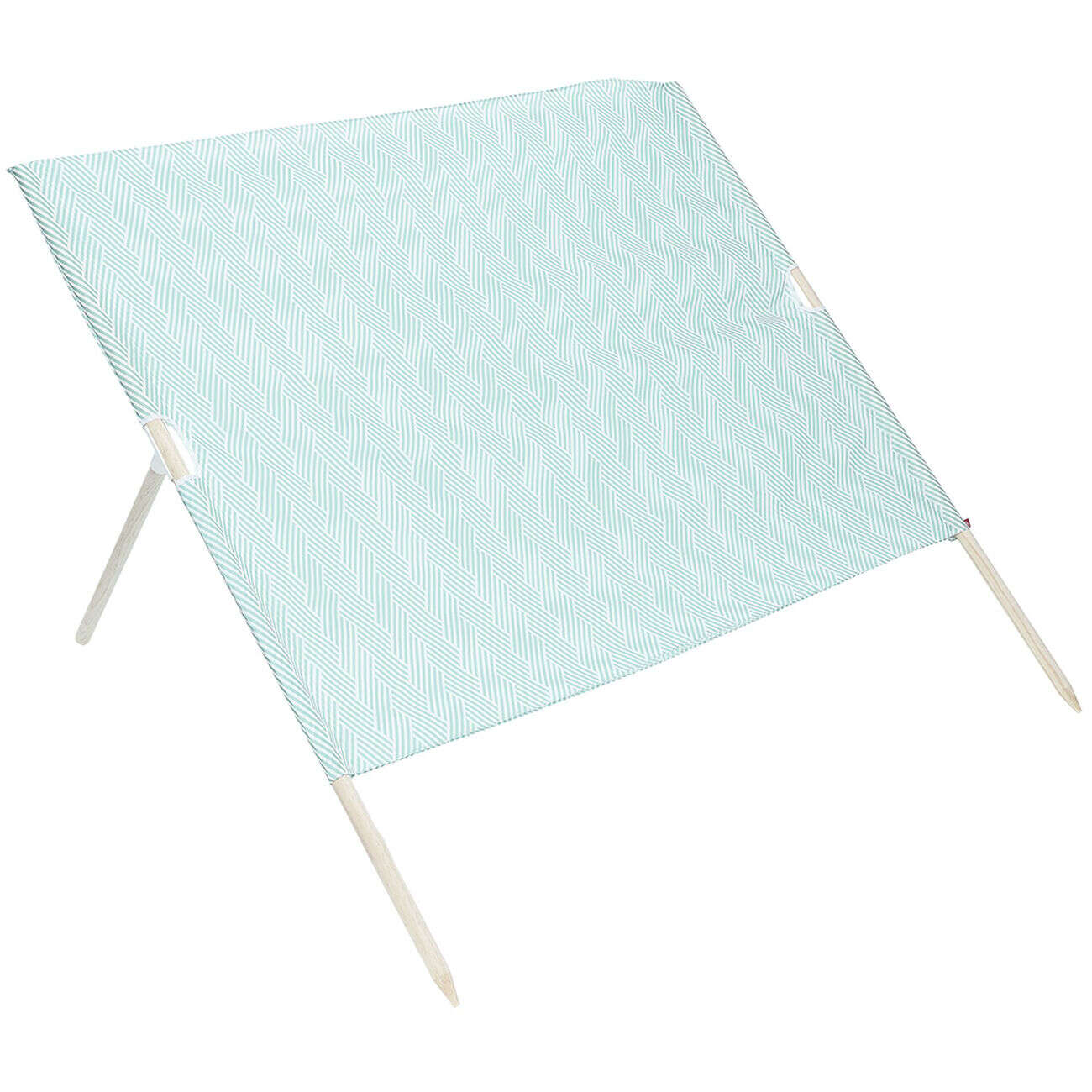 Paravent abri de plage 2en1 Funky bleu et blanc