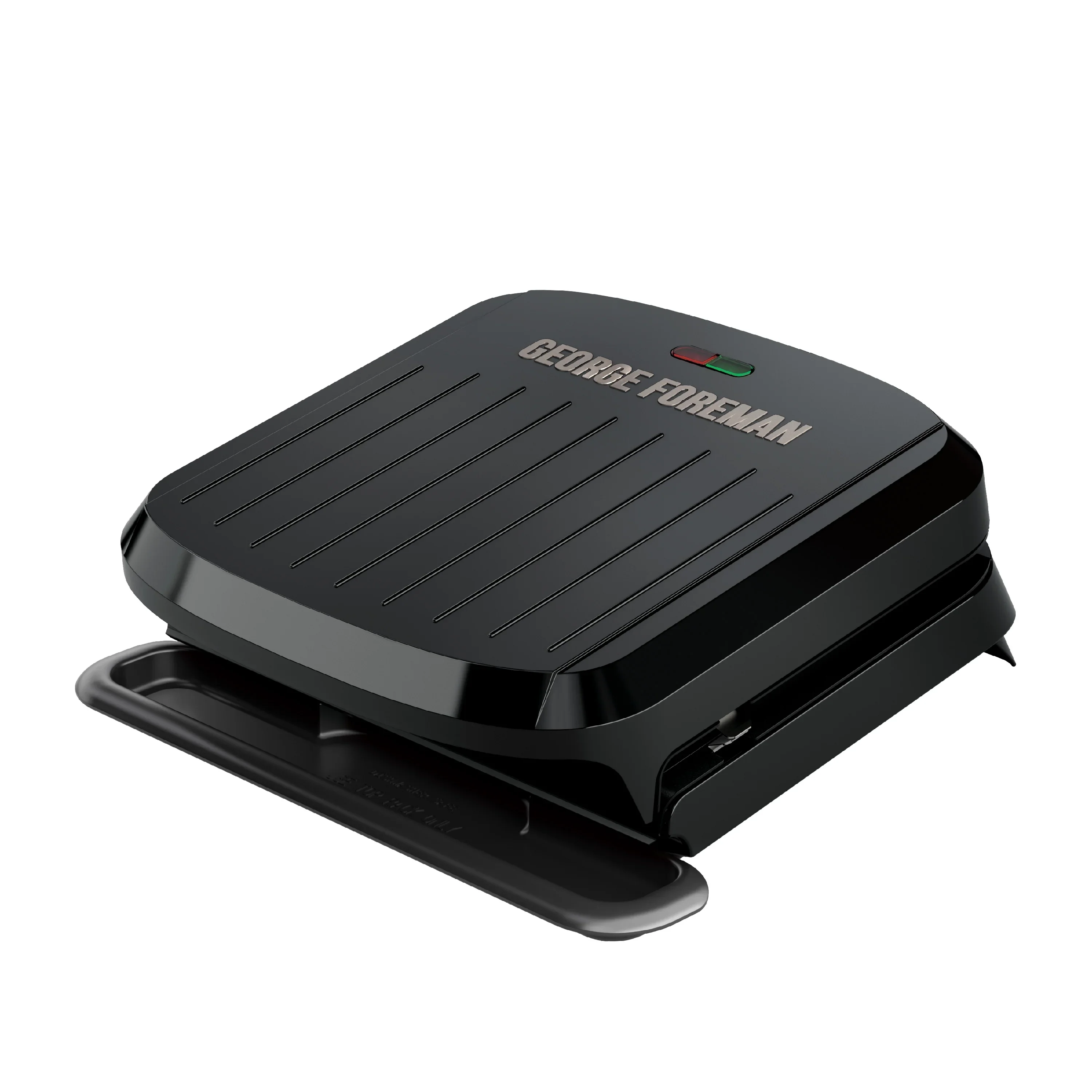 Foreman 4-Serving Removable Plate Grill and Panini, Black, GRP1065B