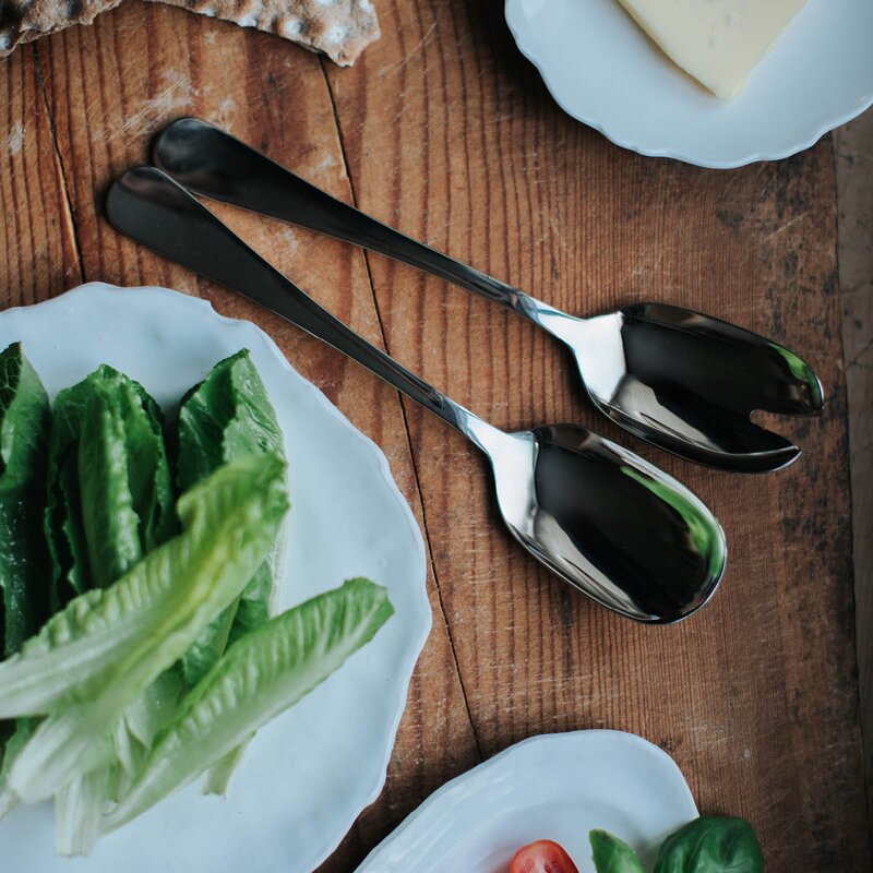 Classic salat- og serveringsbestikk 25 cm 2 stk
