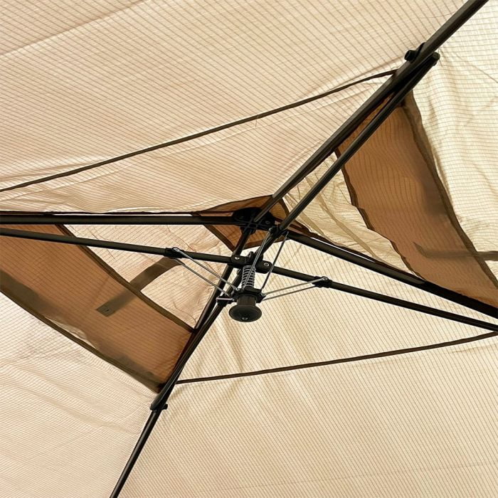 Garden Winds Custom Fit Waterproof Replacement Canopy Top Cover Compatible with Coleman Oasis 1606532, 2156426, 2156428 13x13 Single Tier Tent - Upgraded Performance RIPLOCK 350 Fabric - Green