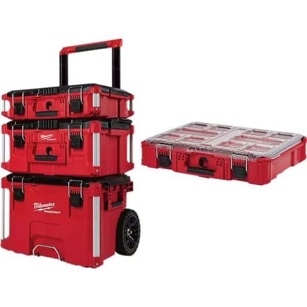 SYSTÈME DE RANGEMENT MODULAIRE POUR BOÎTE À OUTILS PACKOUT AVEC ORGANISATEUR