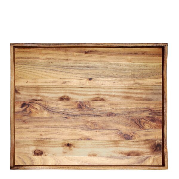 Raw serveringsbrett 45x38 cm vendbar teak