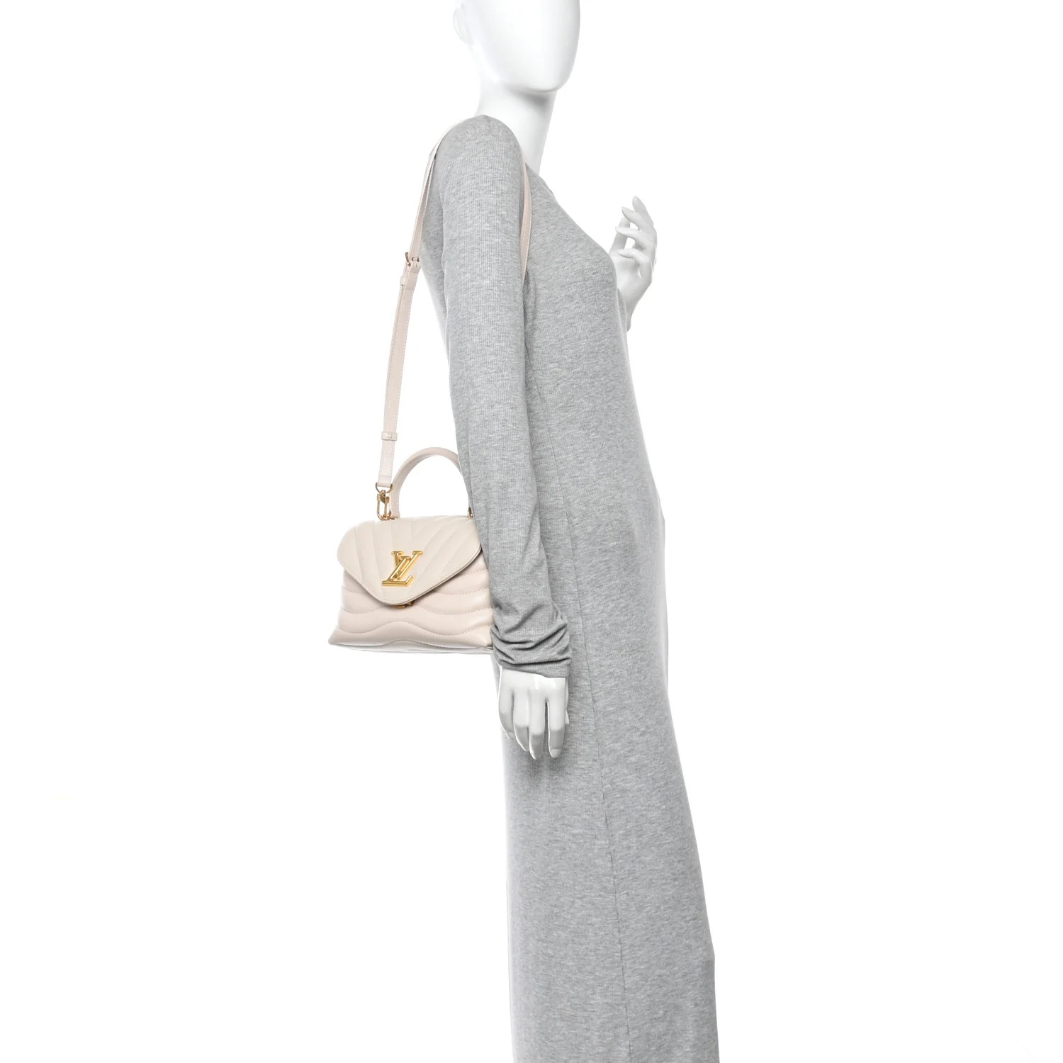 Calfskin Hold Me New Wave Ivory