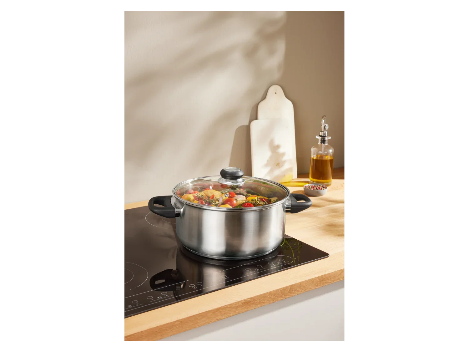 SILVERCREST Faitout en acier inoxydable, 24 cm