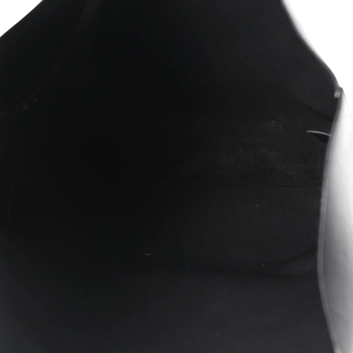 Calfskin Large Shopping Tote Black
