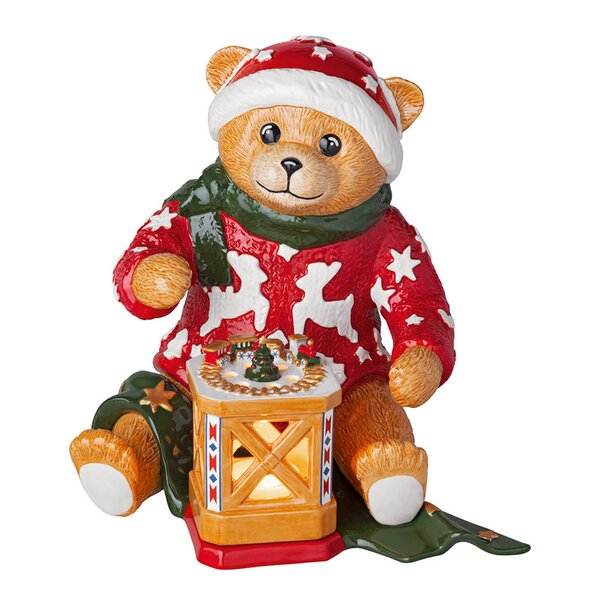 Christmas Toy's Memory lyslykt 35 cm Teddy