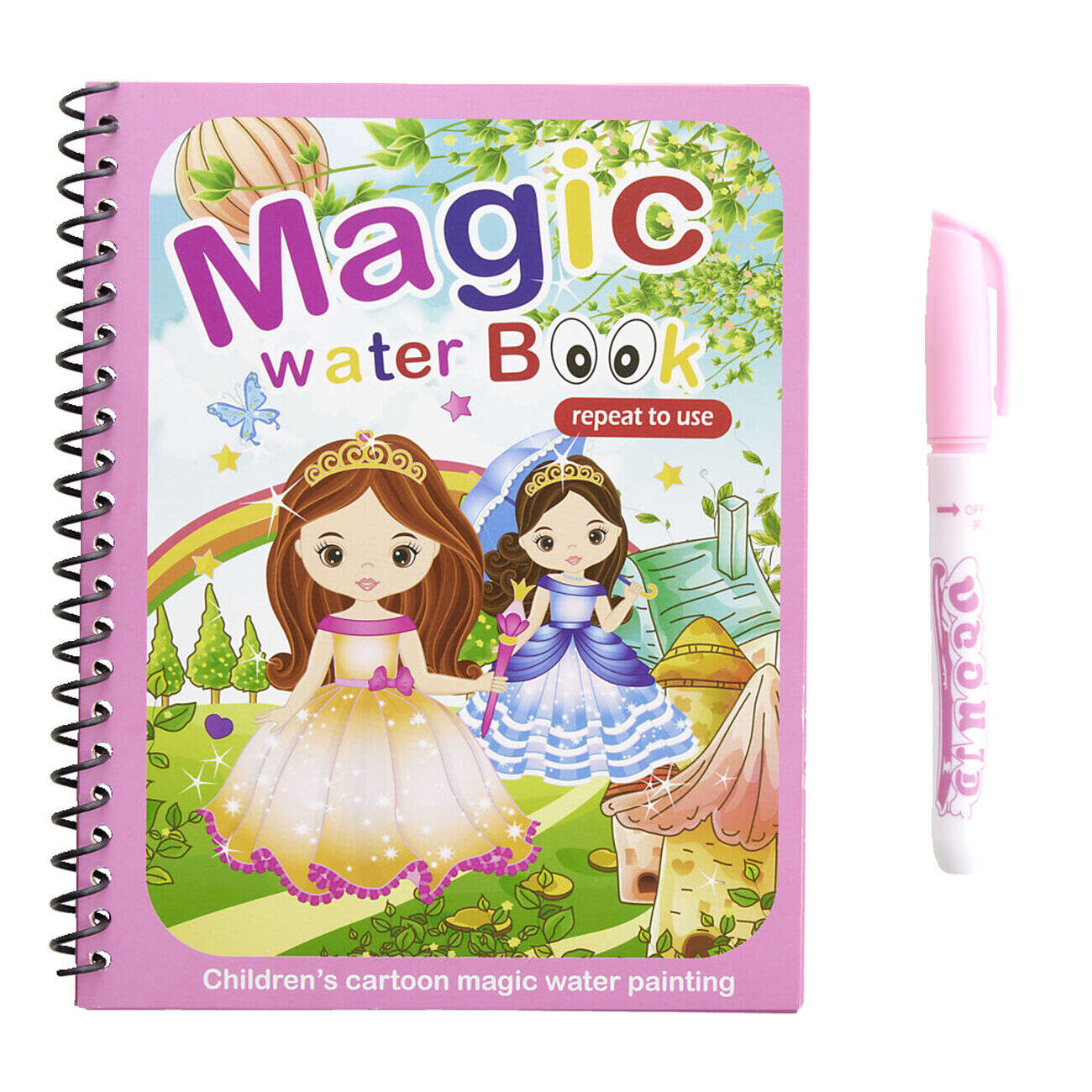 Cahier de dessin magique réutilisable avec stylo