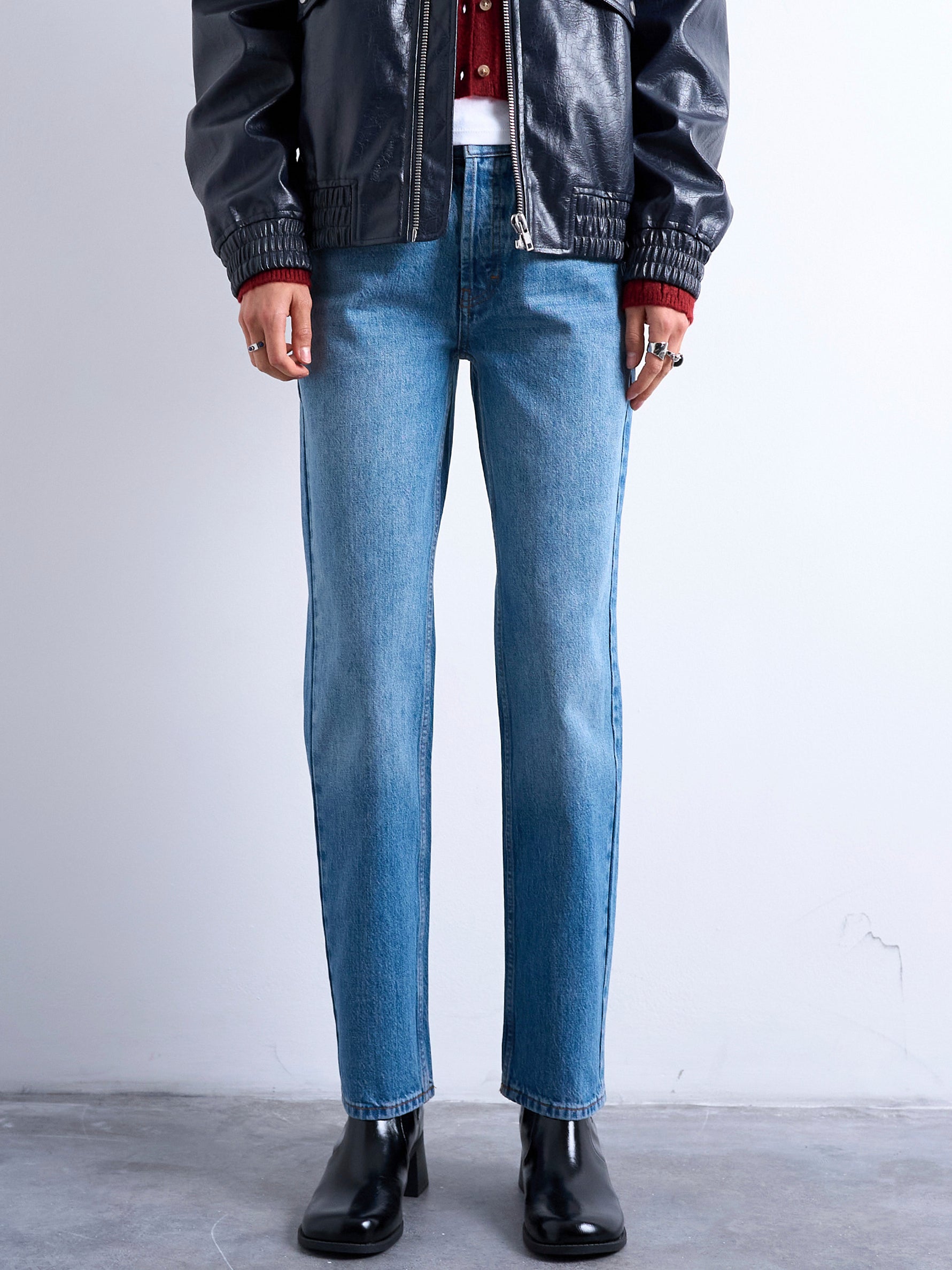 VERO MODA® TSRUNWAY Mid rise Straight Fit Jeans