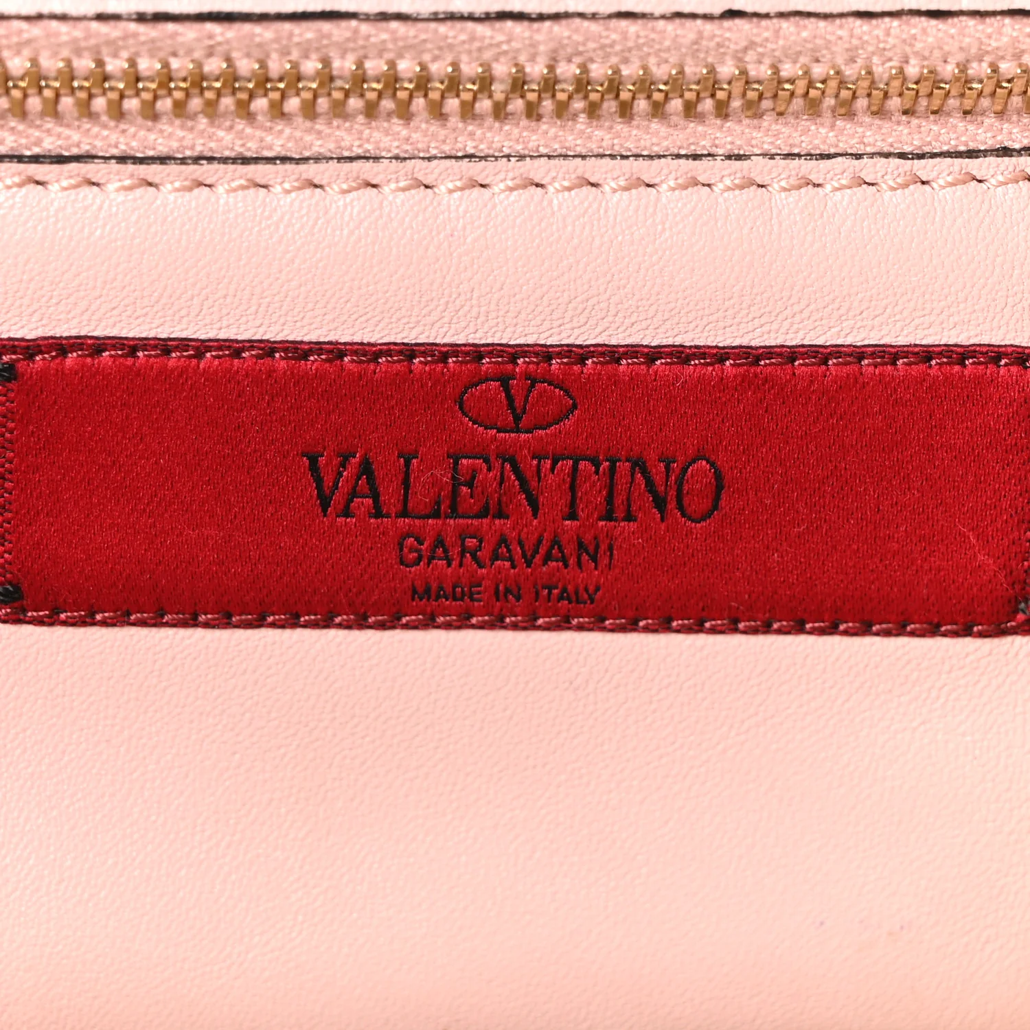 Vitello Mini Rockstud Tote Water Rose