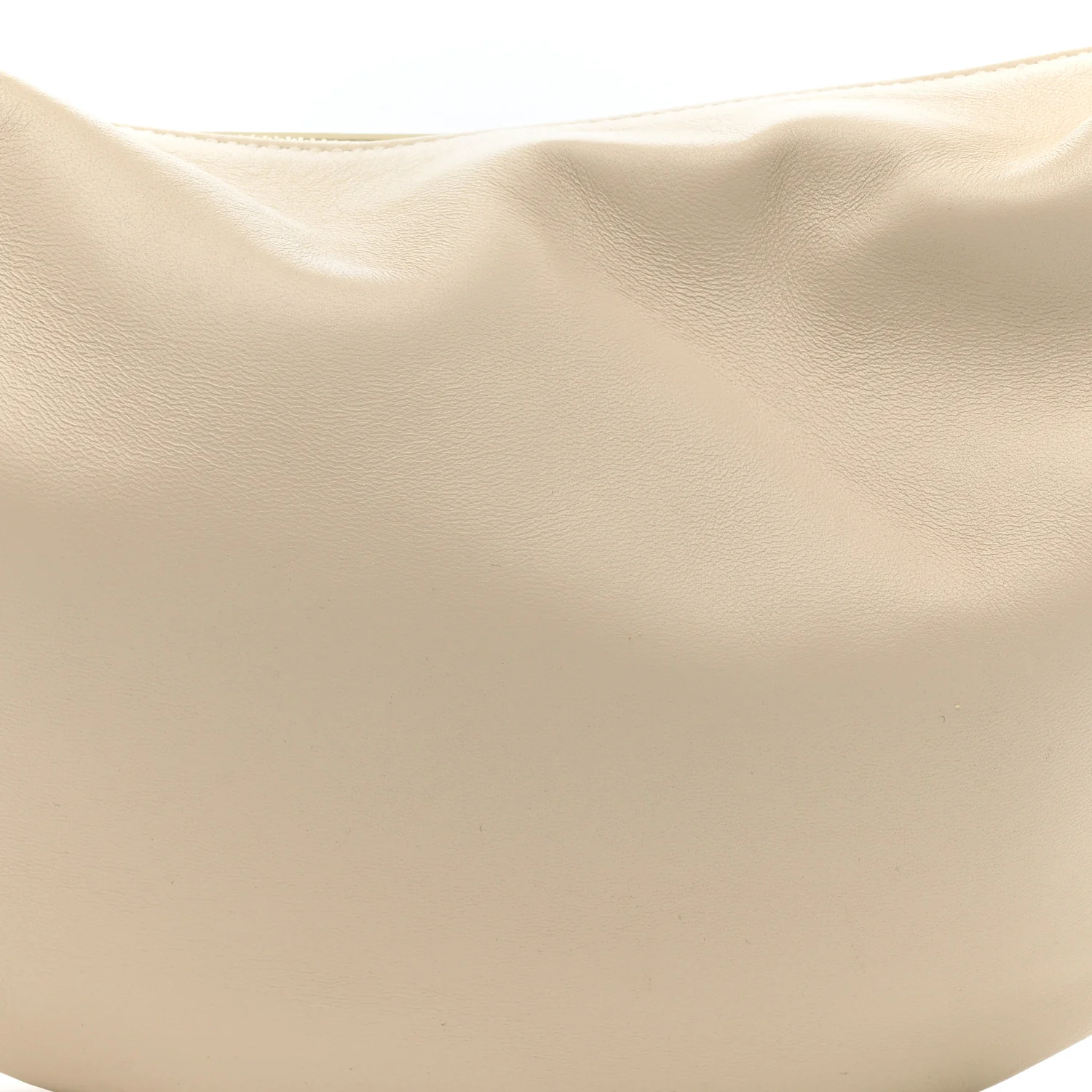 Calfskin Medium Olivia Hobo Off White