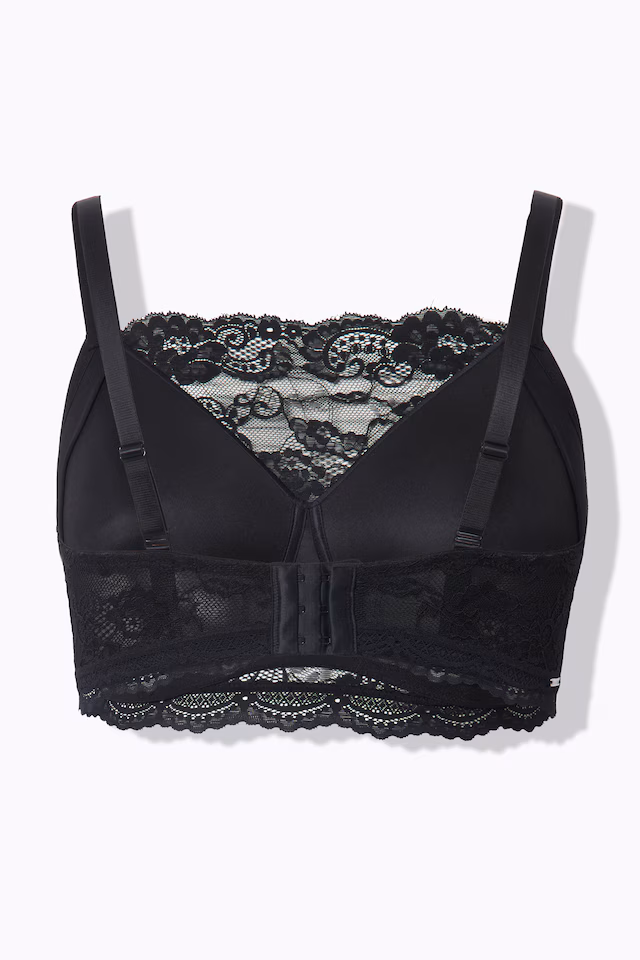 Lace Panel Bralette