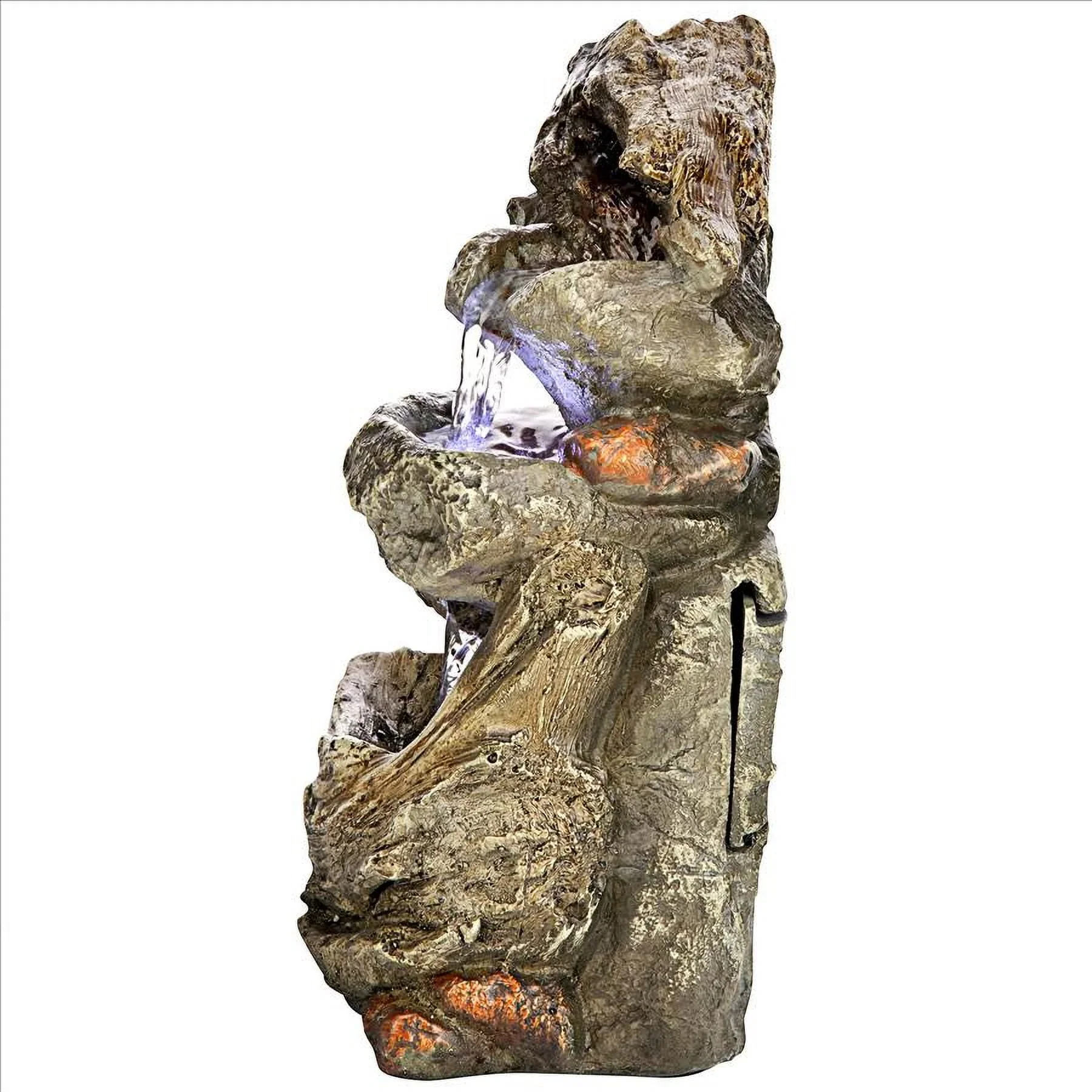 Design Toscano Glacier Peak Cascading Garden Fountain