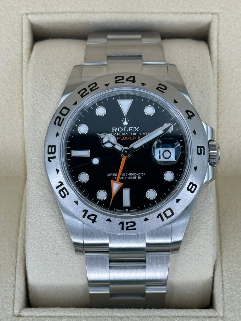 [Super Clone]Rolex Explorer II 226570 Black 42mm Men’s Watch