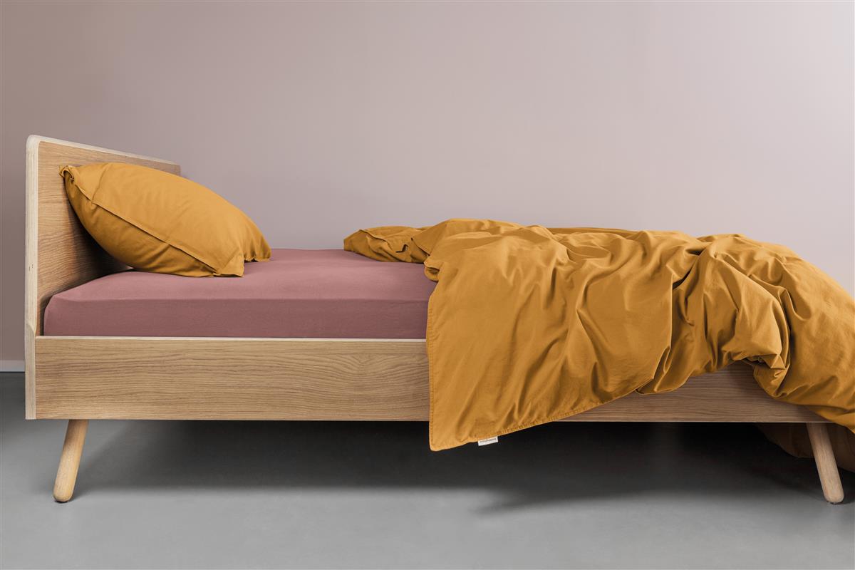 Beddinghouse Jersey - Splittopper Hoeslaken - 180x200/220 - Roze