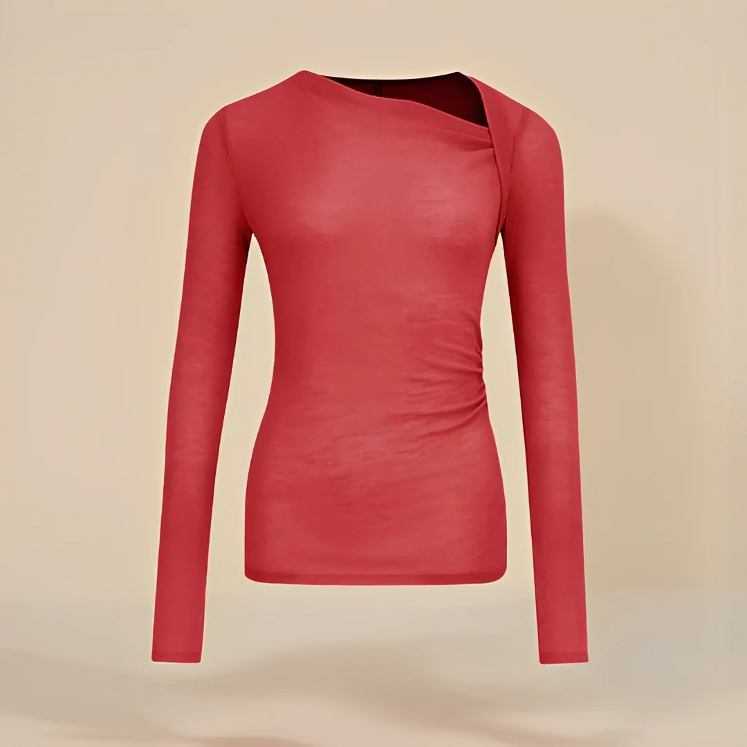 Nadine - Chemise longue à manches modernes