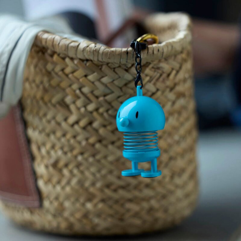 Bag charm 5,9 cm turkis