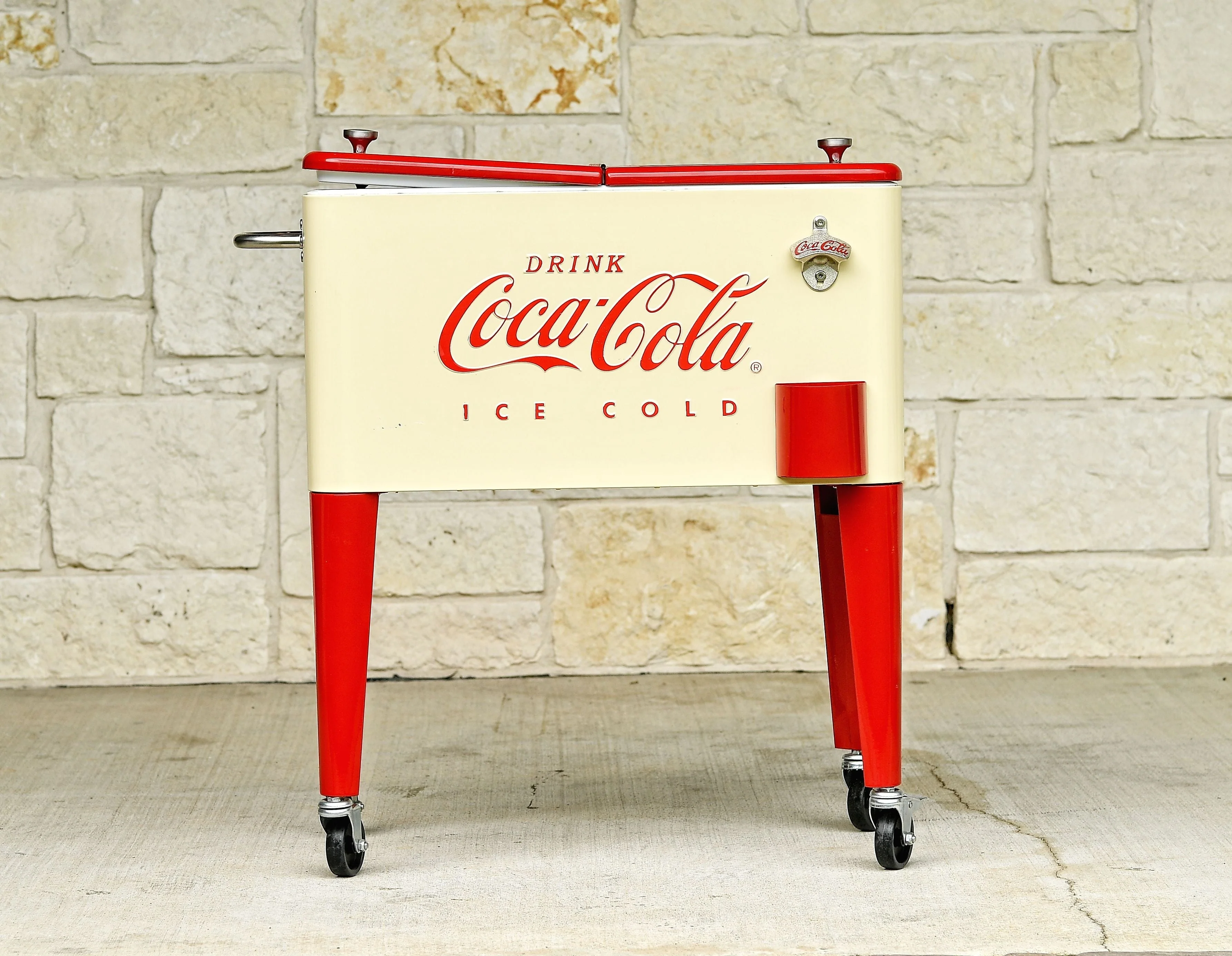 Licensed Series CP 98111 Metal 60 Qt Outdoor Patio Cooler - Image 5