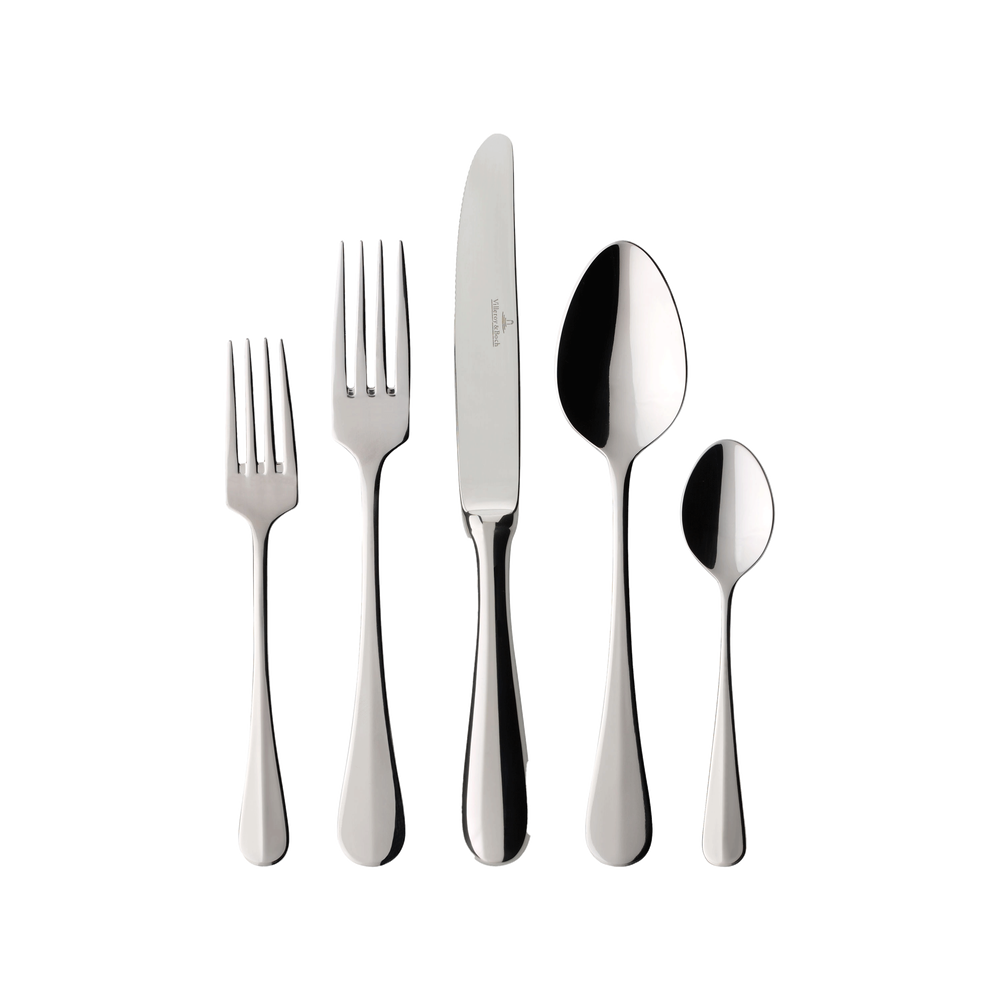 Coupole 40-piece flatware set - stainless steel