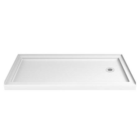 DreamLine Slimline 30 in. x 60 in. Single Threshold Shower Base Right Hand Drain DLT-1130602-Instock