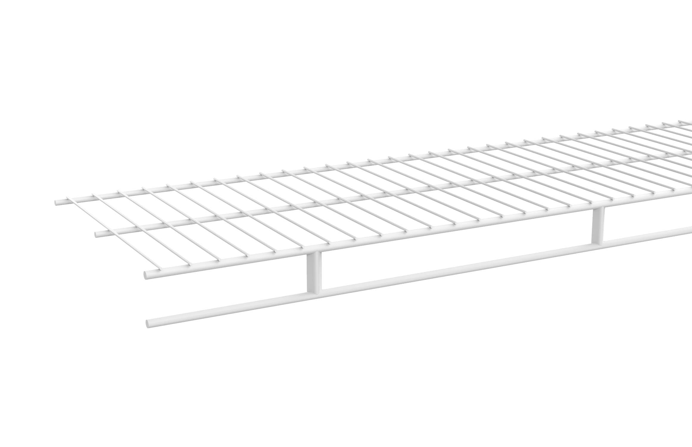 ClosetMaid Wardrobe Wire Shelf, White, 6-ft. x 12-In.