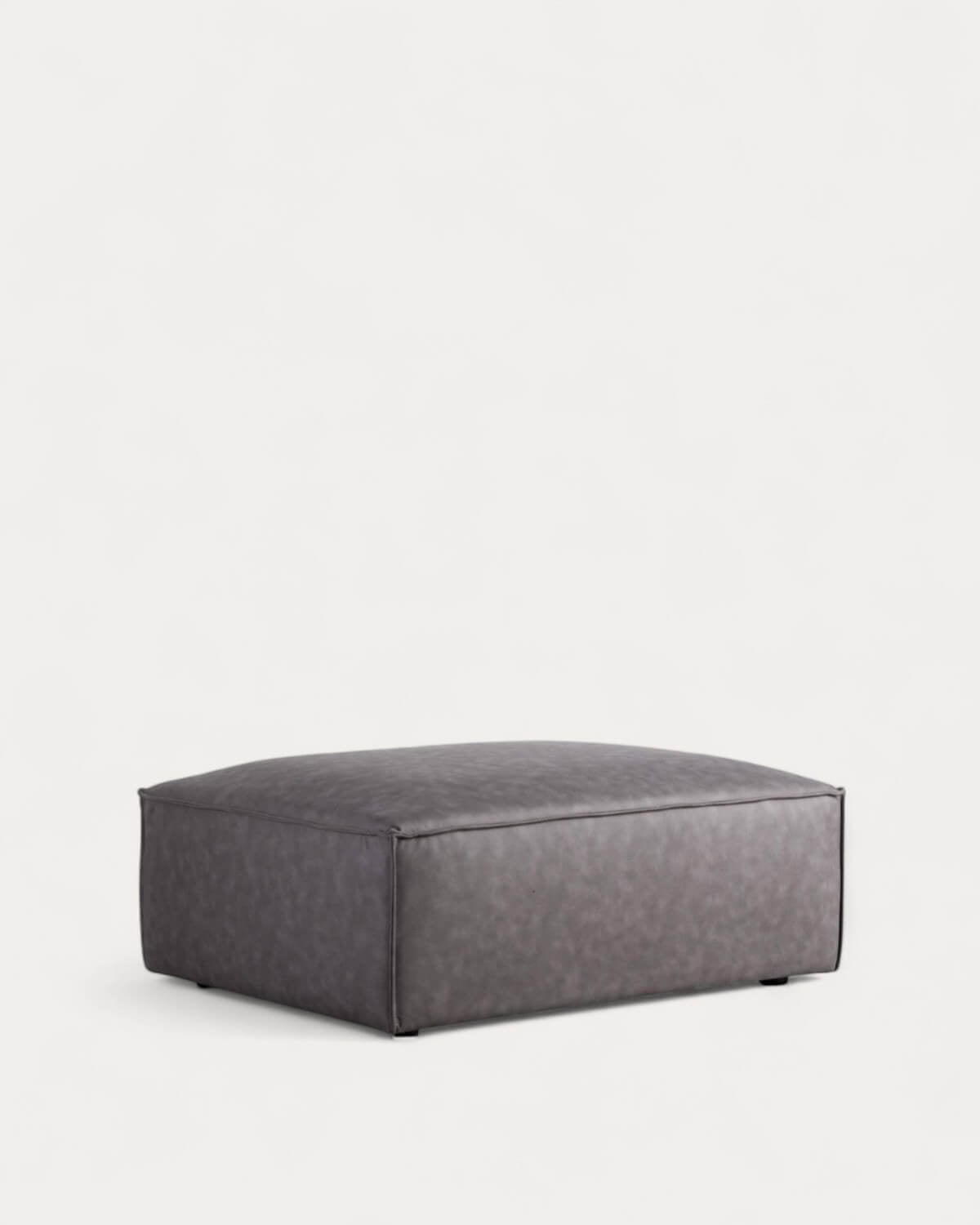 Kilhe Suede - Módulo Puff de Suede para Sofá Kilhe