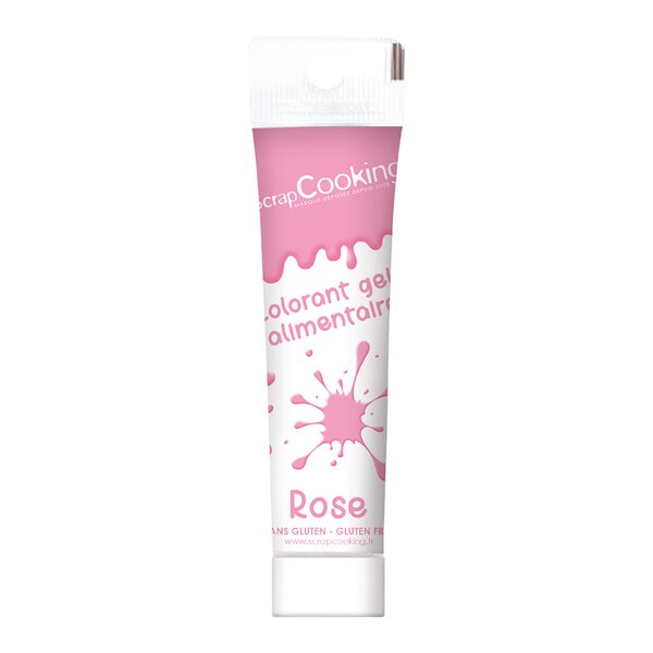 Konditorfarge 20 g lys rosa