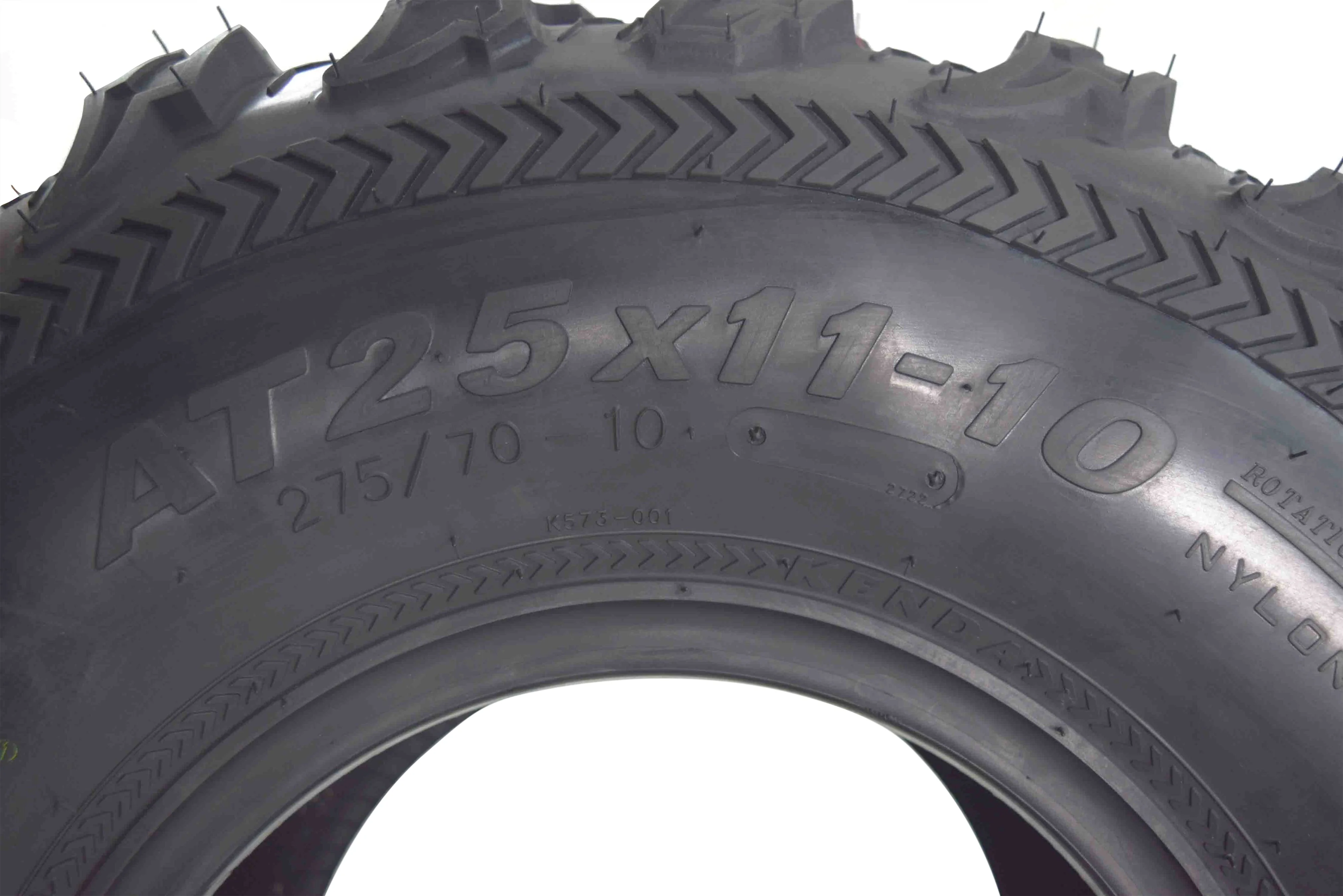Kenda Bear Claw EX (2) 25x8 - 12 Front & (2) 25x11 - 10 Rear ATV 6 PLY Tires 4 Pack Set