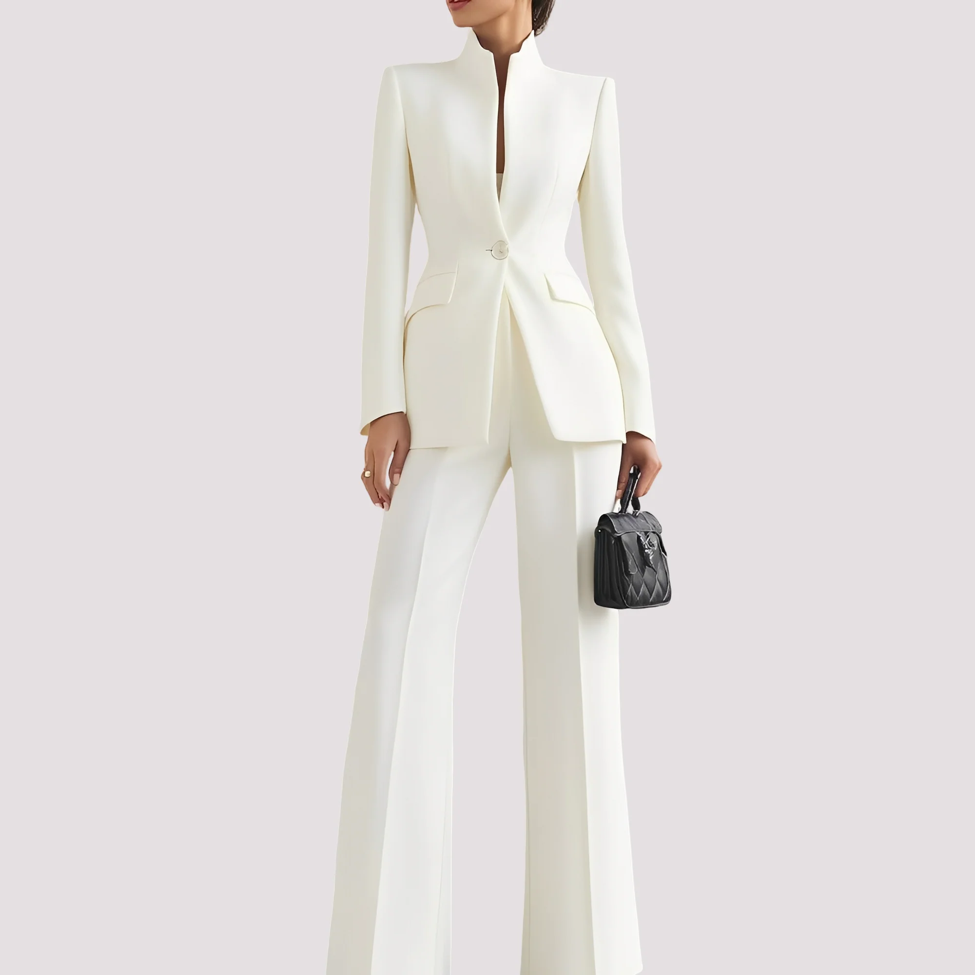 Jean - Ensemble de Costume Élégant avec Un Bouton
