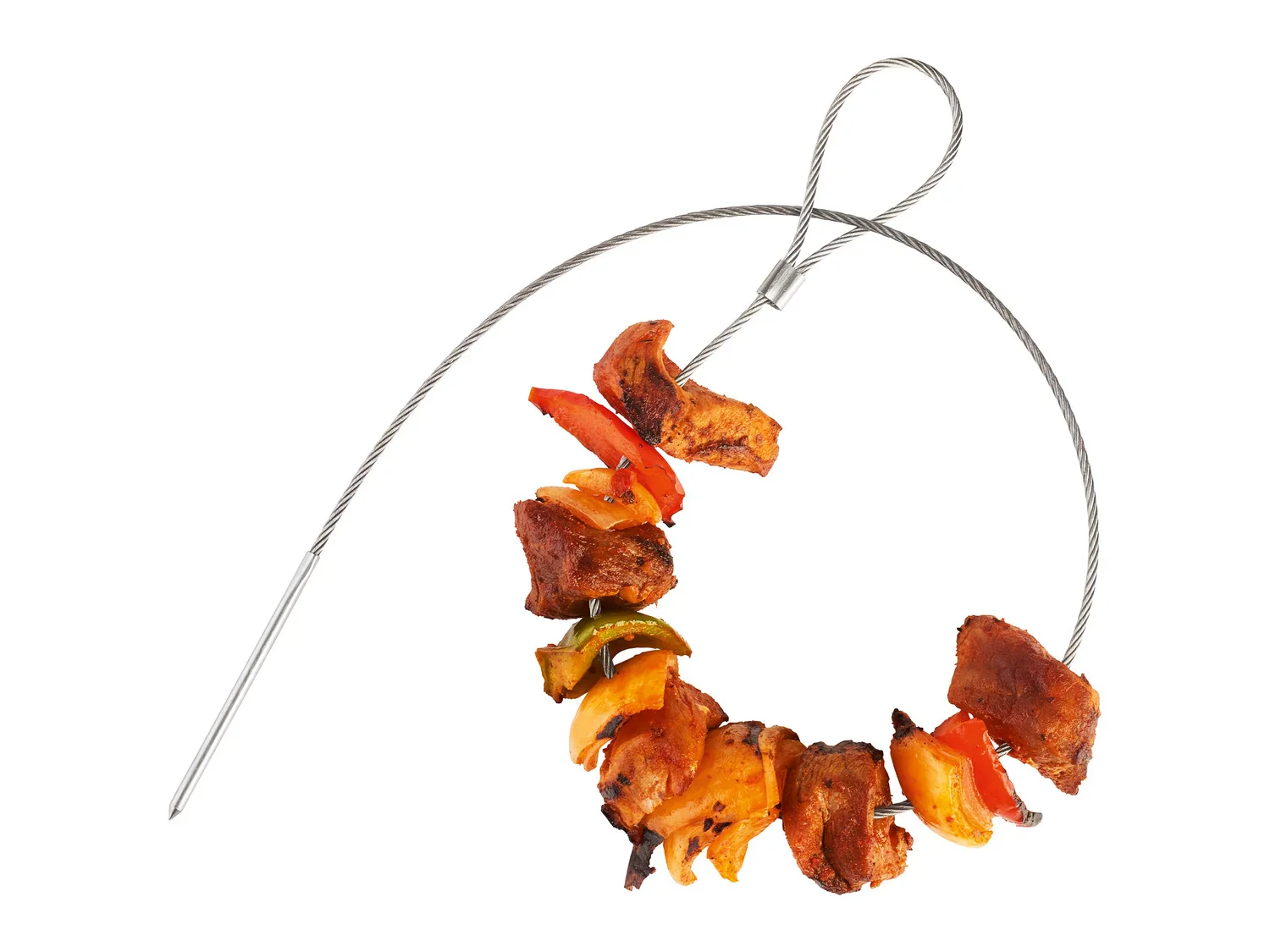 GRILLMEISTER Set de piques  brochettes pour barbecue