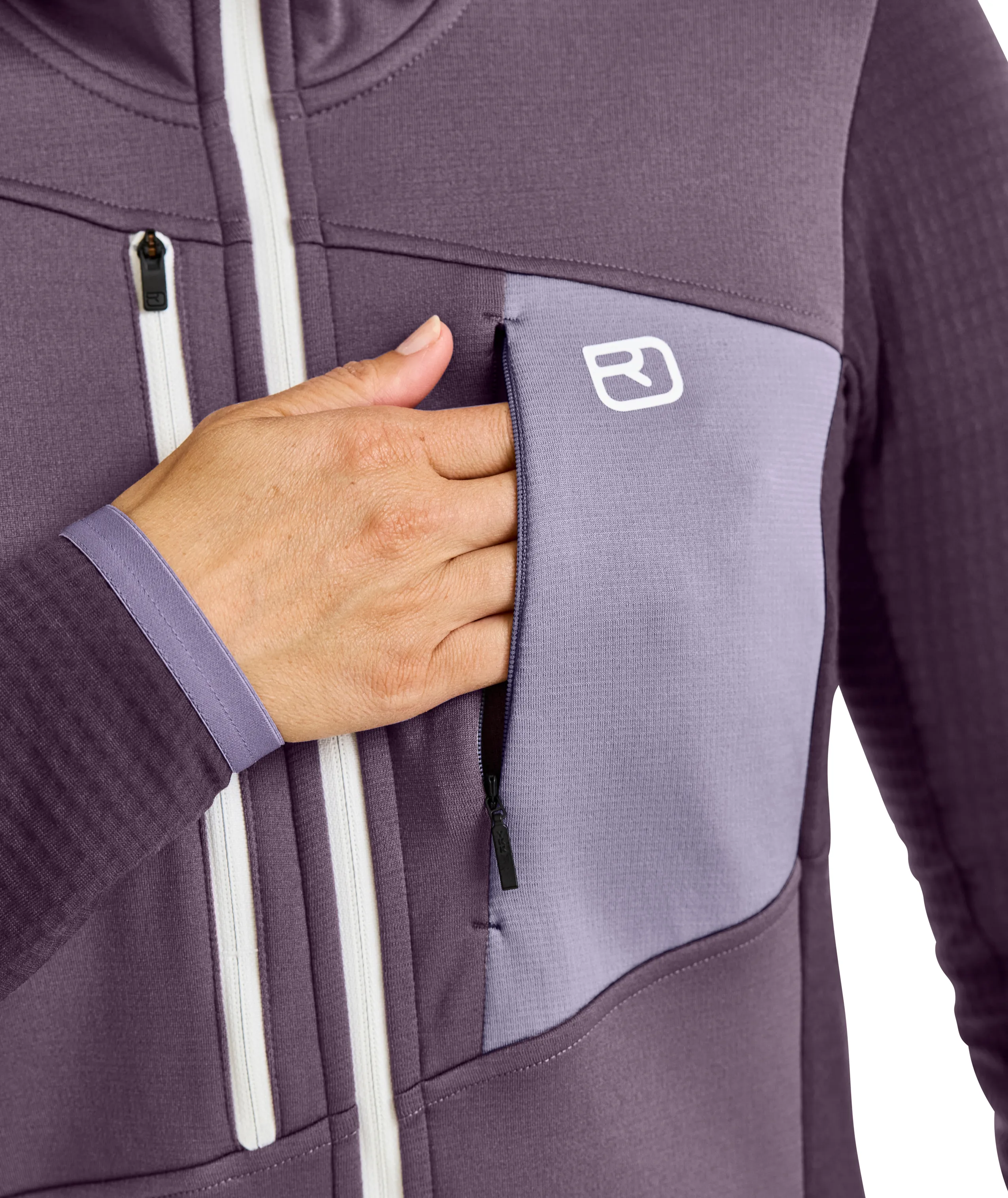 ORTOVOXR FLEECE GRID HOODY