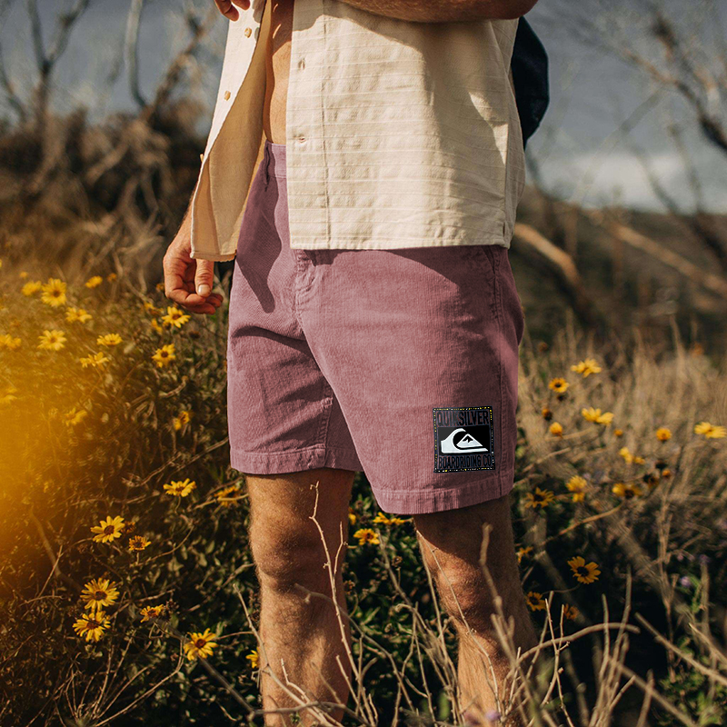 Short hawaïen imprimé décontracté pour homme